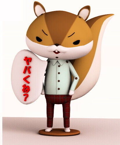 紙兎ロペ アキラ先輩 モデリング 気まぐれ絵日記 3dcgとフィギュア製作記