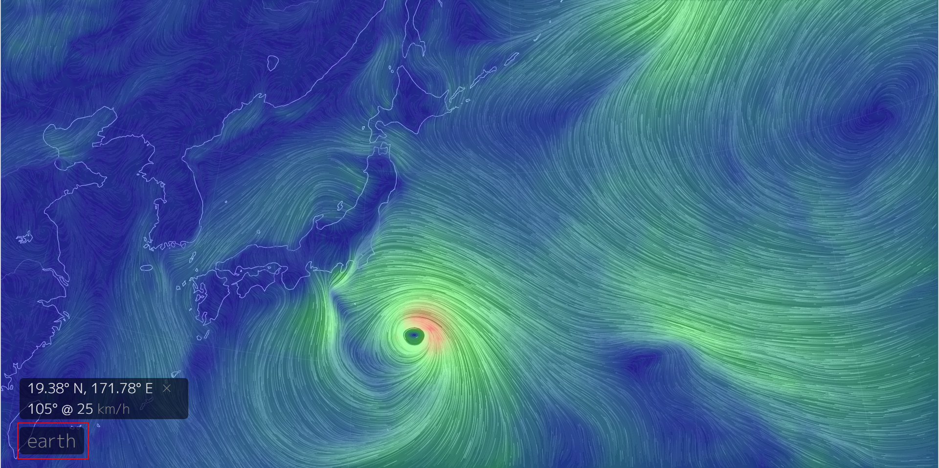 地球の風 天気を動的ビジュアルで見るなら Earth サイトチェッカー