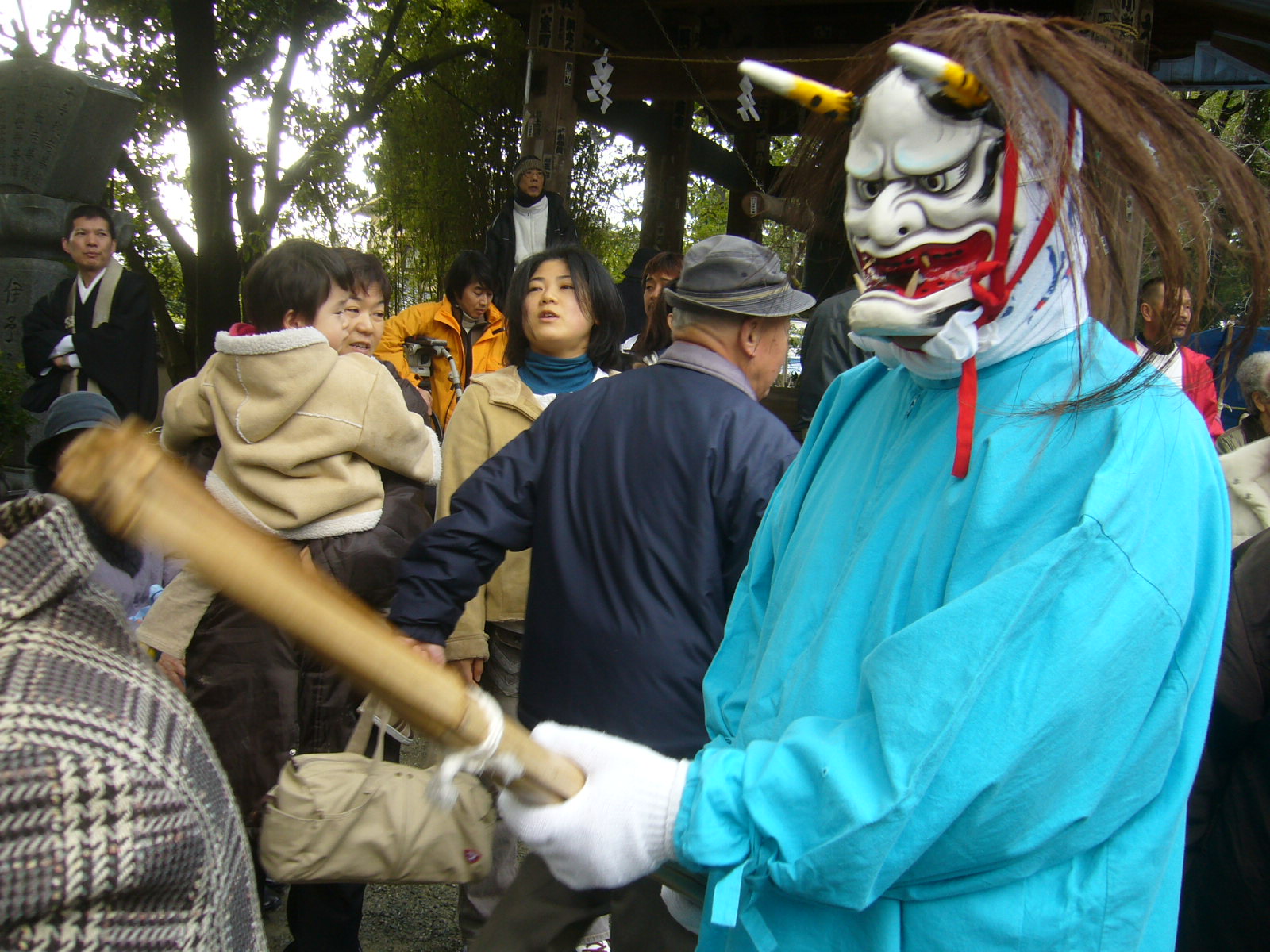 石手寺 節分 Hana Hana Haha