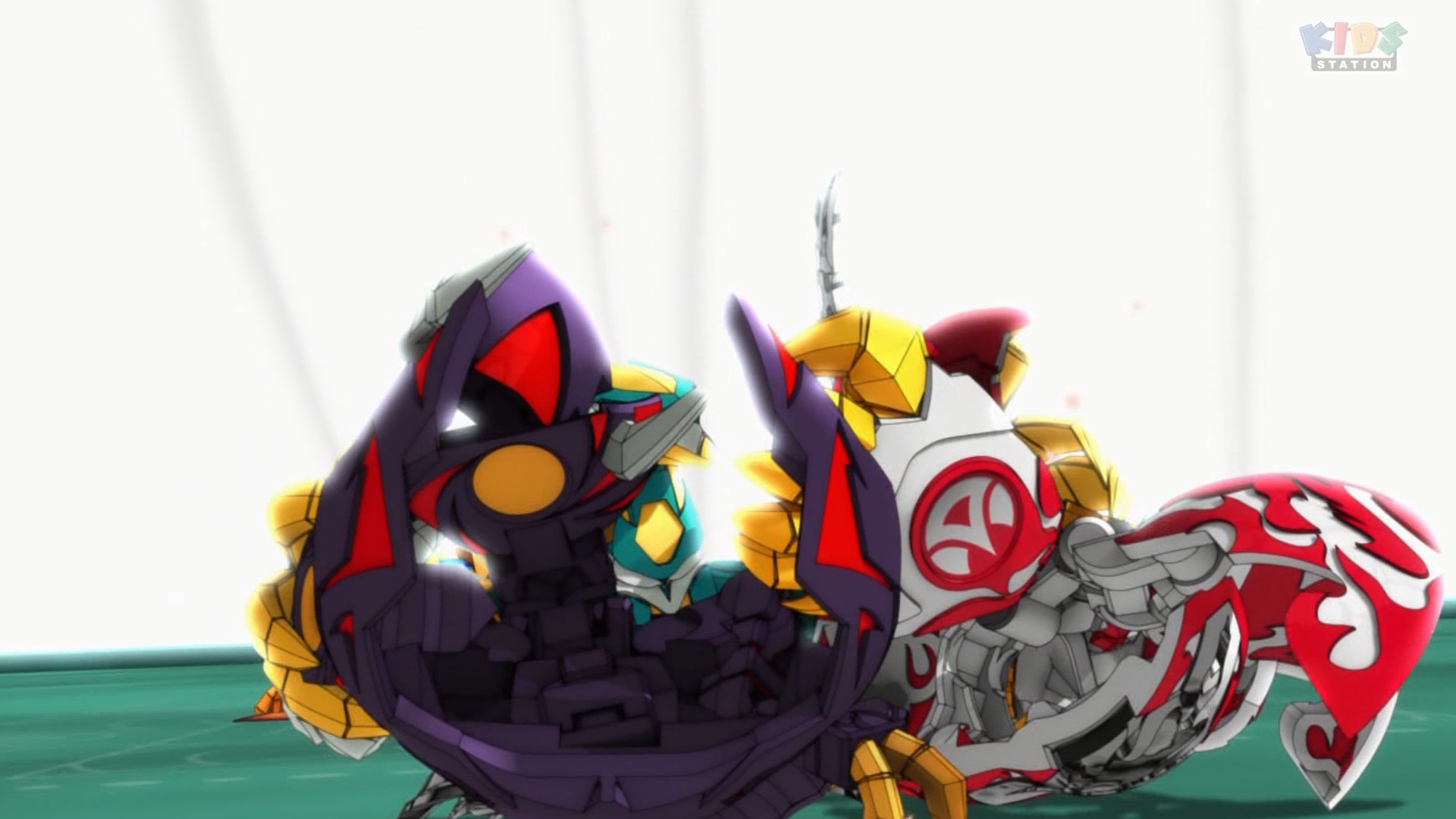 爆TECH!爆丸 第28話「無敵のグリフ旋風！」 : にえたぎるぬるま湯