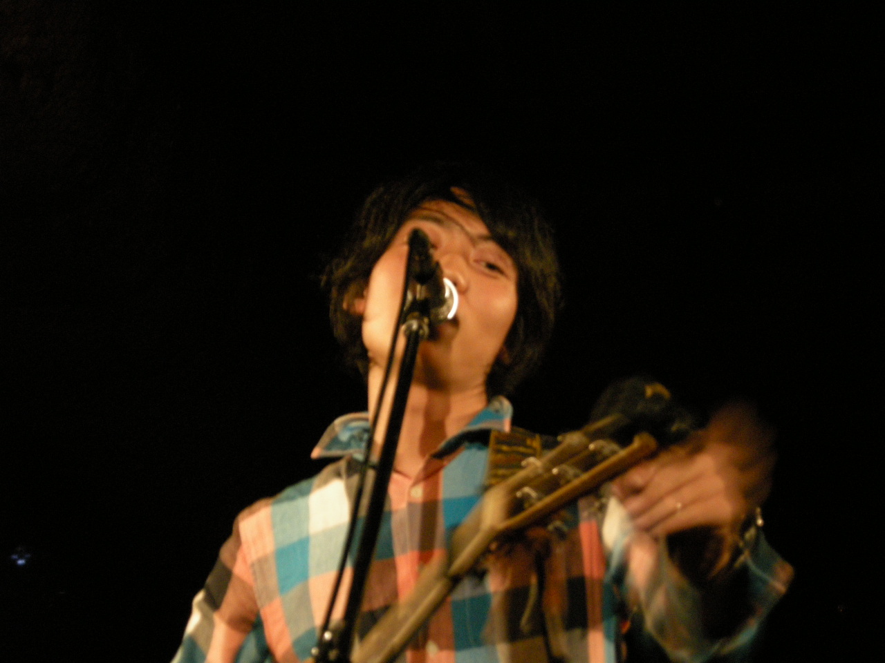 松井省悟 空中ループ のライブに行ってきた 雪