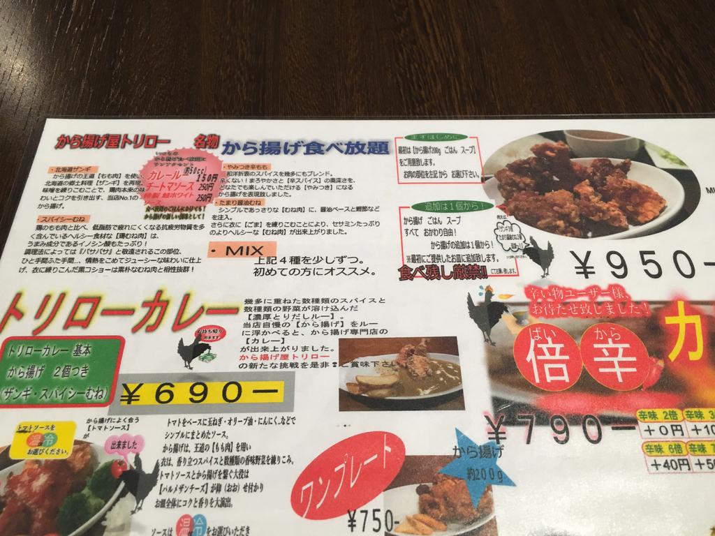 トリロー 新宿 種類豊富で美味しい唐揚げ食べ放題なのに全然食べれなくてすいませんでした 雪