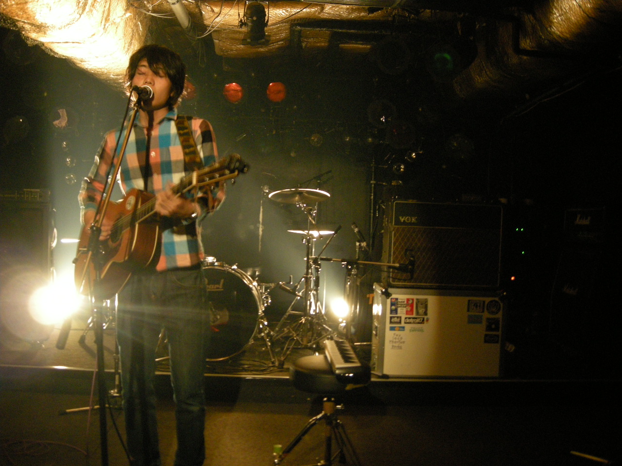 松井省悟 空中ループ のライブに行ってきた 雪