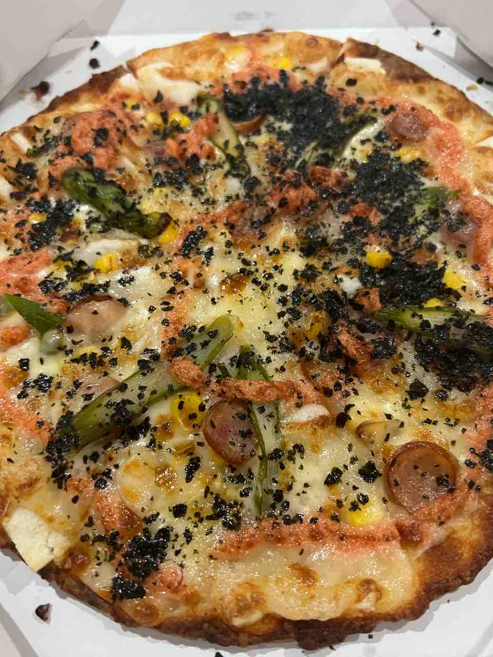 明太もちピザで ひとりパーティー ブログ太郎丸 明太もちピザで ひとりパーティー ブログ太郎丸