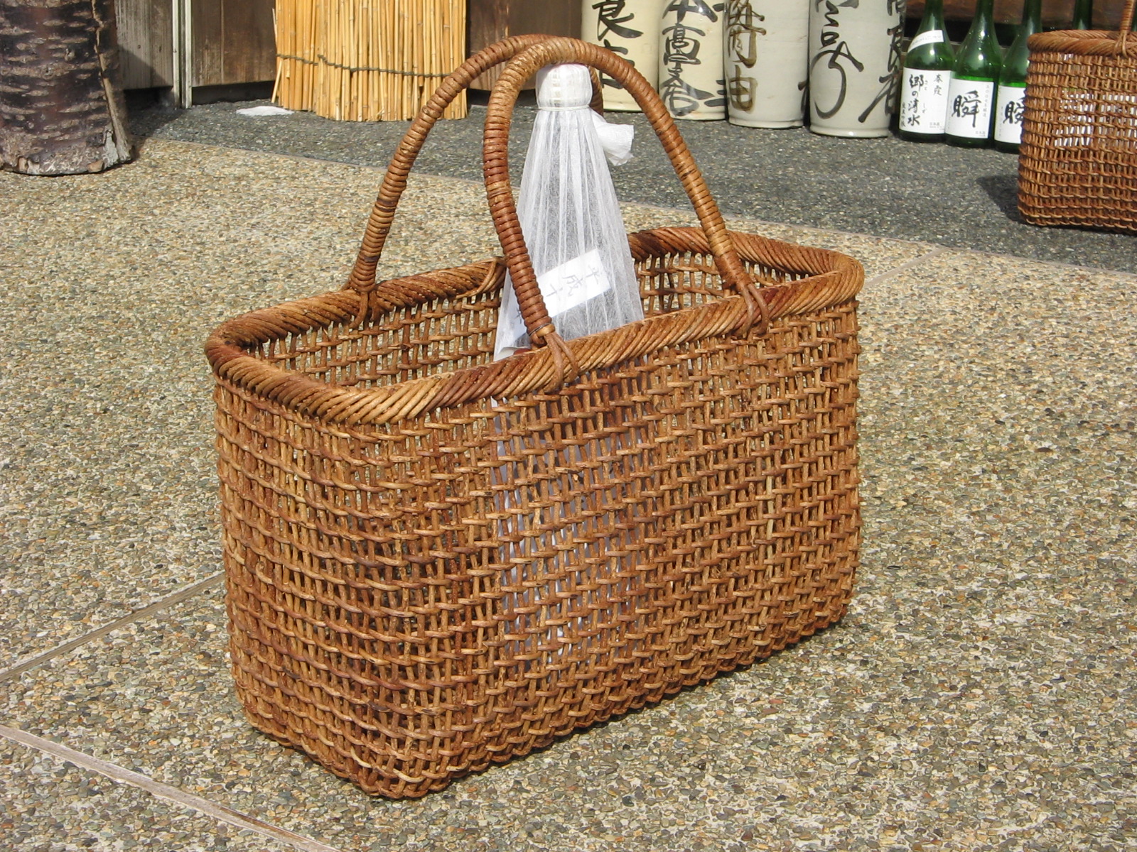 匠の技・あけび蔓の手提籠パートⅣ【秋田の地酒 高良酒屋 匠の技・あけび蔓の手提籠パートⅣ【秋田の地酒 高良酒屋