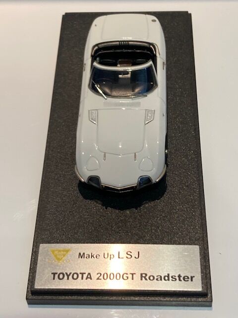 モデルレビュー第20弾】Make Up 1/43 トヨタ2000GTロードスター