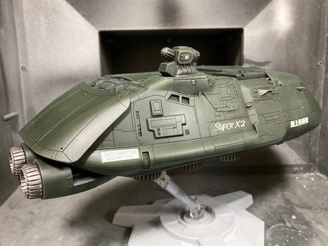 コトブキヤ 1/144 スーパーX2 【その2 完成】 : 昭和特撮模型倉庫