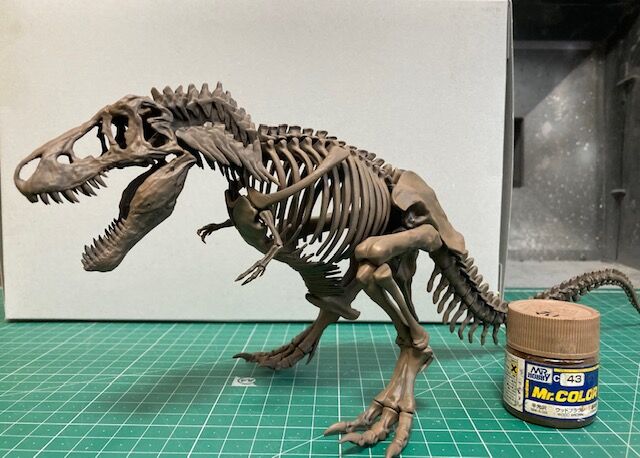 バンダイ スケルトンイマジナリー 1/32 ティラノサウルス 【塗装～完成