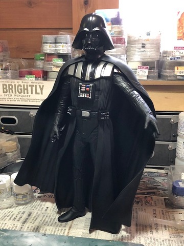 海洋堂 1/6 ダースベイダー 【その1 完成】 : 昭和特撮模型倉庫