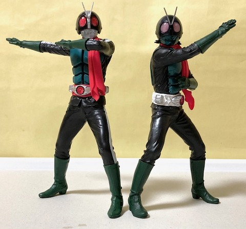 両雄並び立つ！映画『シン・仮面ライダー』に登場する仮面