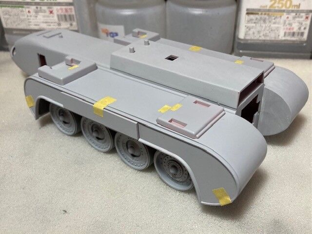 アオシマ 1/72 サンダーバード 磁力牽引車 【その2】 : 昭和特撮模型倉庫
