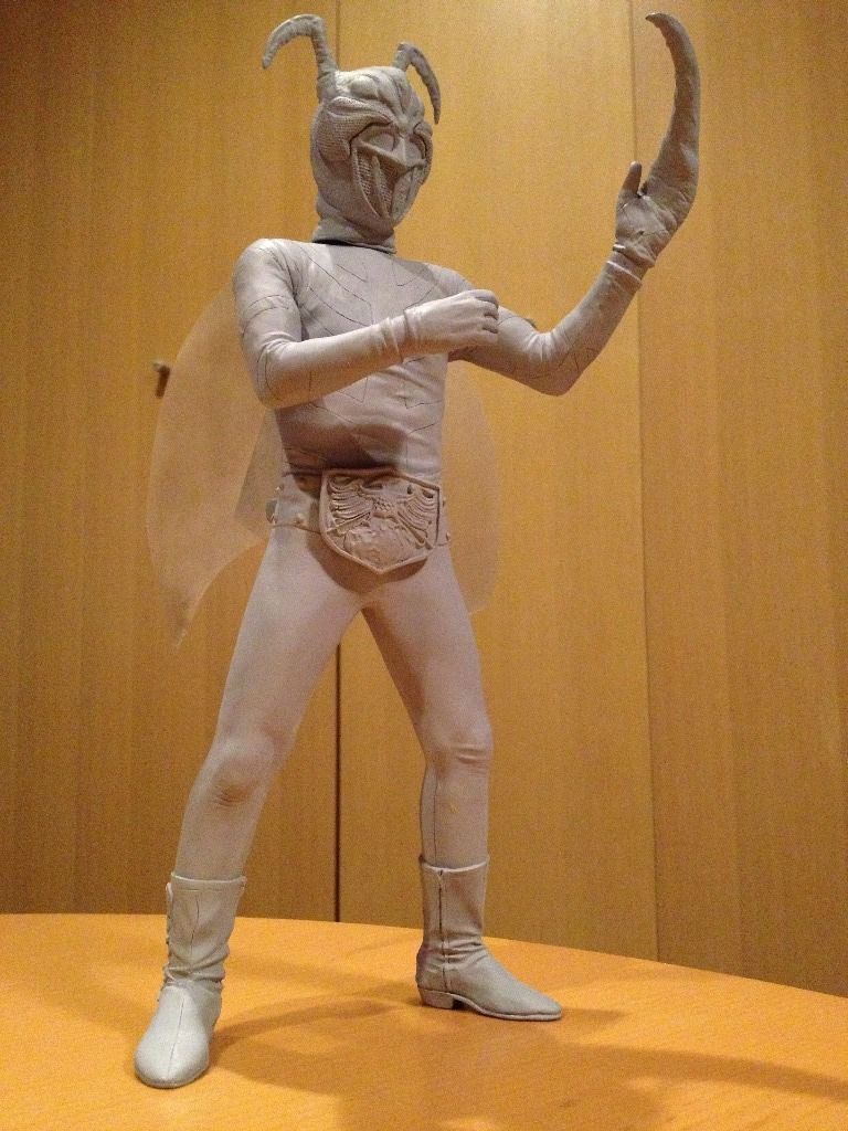 残忍カマキリ男【その1】 : 昭和特撮模型倉庫
