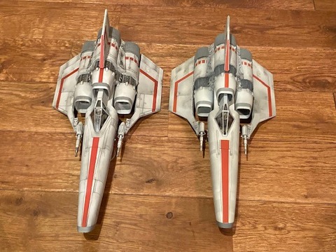 番外編】メビウスモデル×モノグラム 1/32 コロニアルバイパー比較