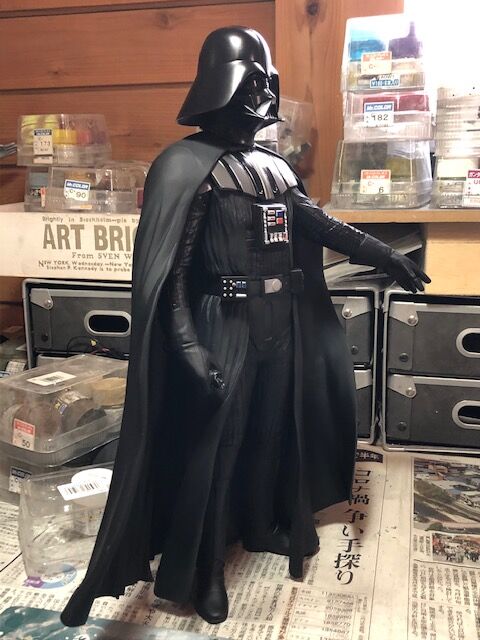 海洋堂 1/6 ダースベイダー 【その1 完成】 : 昭和特撮模型倉庫