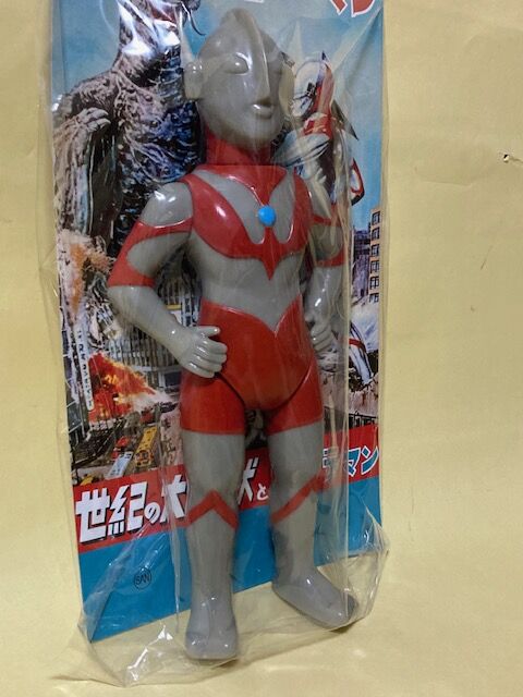 原560港さま専用　マルサン　ウルトラマン1期当時物ソフビ モデルレビュー第45弾】マルサンウルトラマン1966初版（復刻版