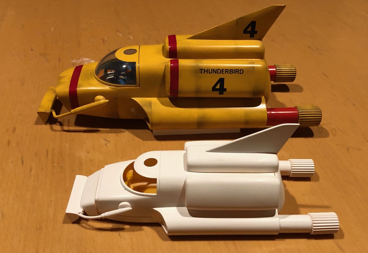 アオシマ 1/48 サンダーバード4号【その3】 : 昭和特撮模型倉庫