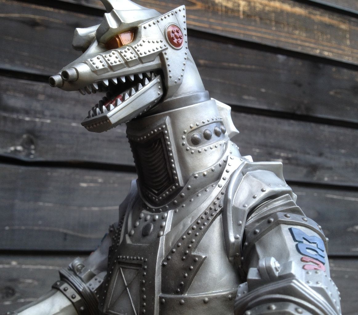 ビリケン商会 ソフビキット 塗装完成品 メカゴジラ2 フィギュア 約30cm メカゴジラⅡ 30cm ソフビ ビリケン商会 | てんひゃん 超合金