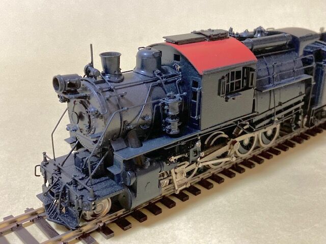 ロングアイランド鉄道　キャメルバック2-8-0 蒸気機関車　真鍮製【HOゲージ】 ロングアイランド鉄道 キャメルバック2-8-0 蒸気機関車 真鍮製