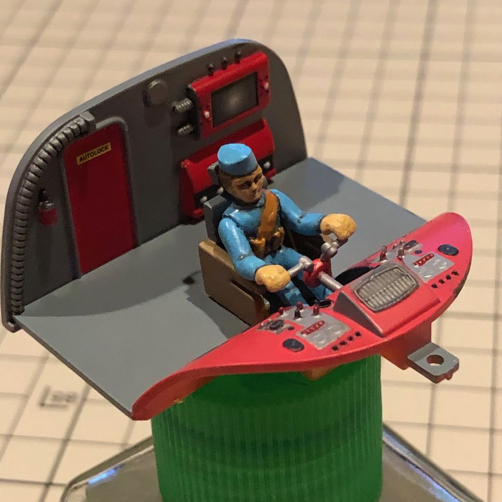 アオシマ 1/48 サンダーバード4号【その3】 : 昭和特撮模型倉庫