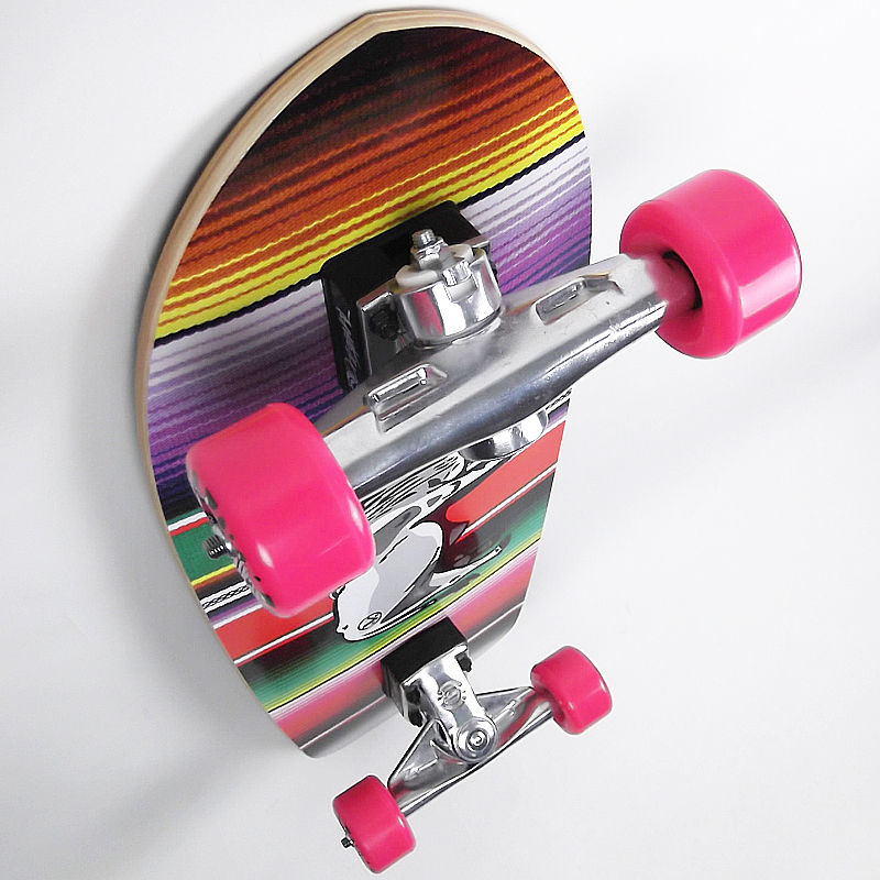 Carver CXトラックとOriginal Skateboards SUPER6トラック搭載