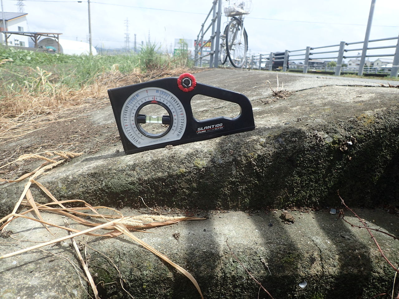 スロープ勾配の計測 体験工房 じゃが 丸