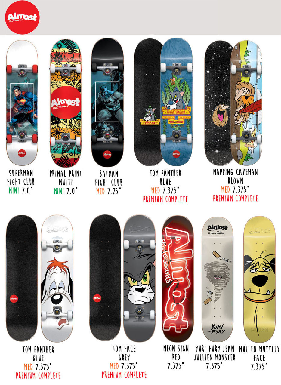 スケボー Almost Mullen オルモストスケートボード スーパーマン