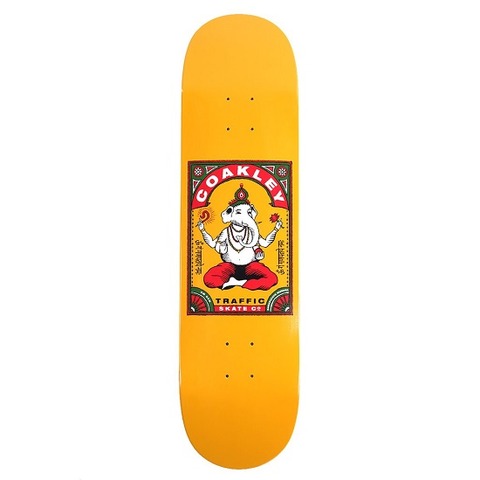 TRAFFIC-SKATEBOARDS-GANESHA-KEVIN-COAKLEY-PRO-DECK