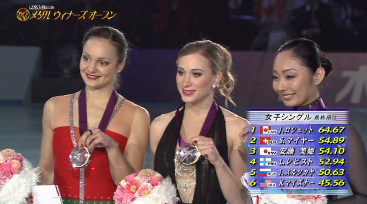 Mwo メダル ウィナーズ オープン15 女子編 ロシェットが優勝 まるで現役のキレ と絶賛の嵐 スケ速