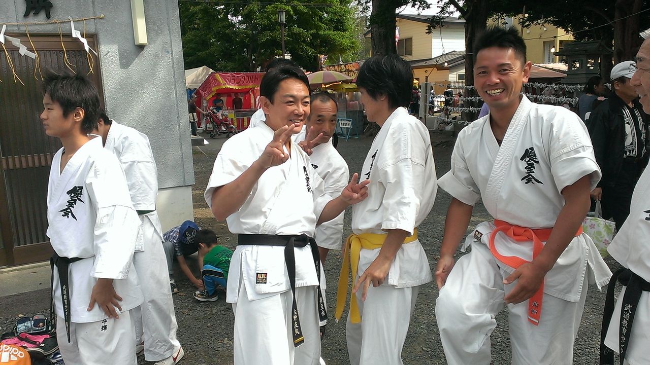 充実の週末 酒井道場の皆さん お世話になりました 札幌市豊平区 清田区 滝川市 砂川市で空手をやるなら 優至会渡部道場