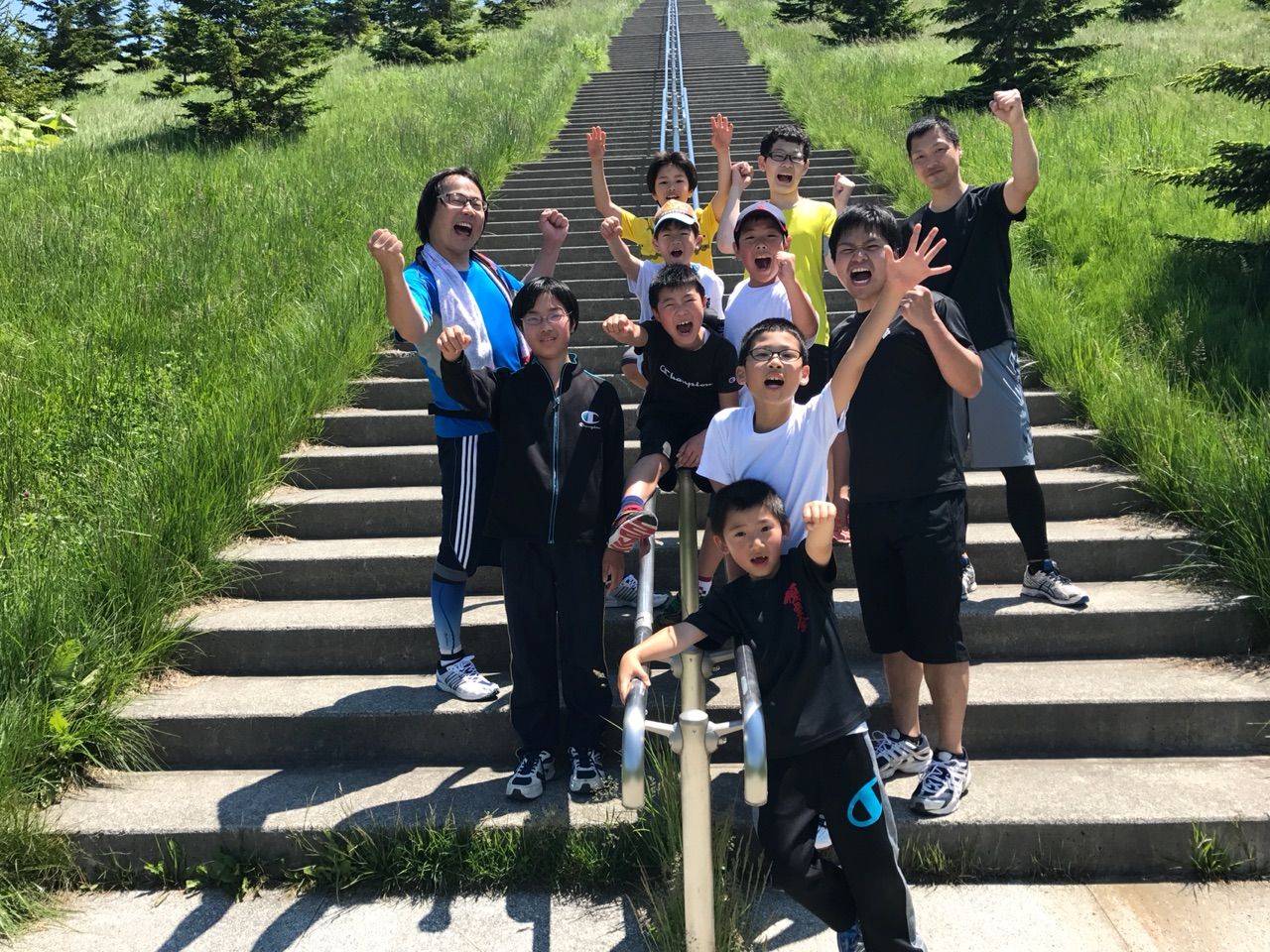 モエレ沼公園階段ダッシュ 根性を数値化する 札幌市豊平区 清田区 滝川市 砂川市で空手をやるなら 優至会渡部道場 モエレ沼公園階段ダッシュ 根性を数値化する 札幌市豊平区 清田区 滝川市 砂川市で空手をやるなら 優至会渡部道場