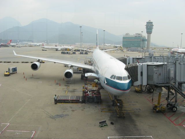 このままで～2011年9月、キャセイパシフィック航空のエアバス