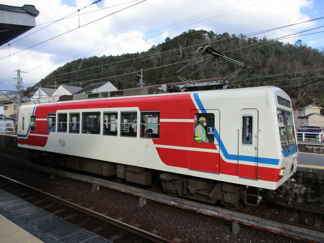 東日本大震災から9年～叡山電鉄で活躍する三陸鉄道塗装のデオ710形