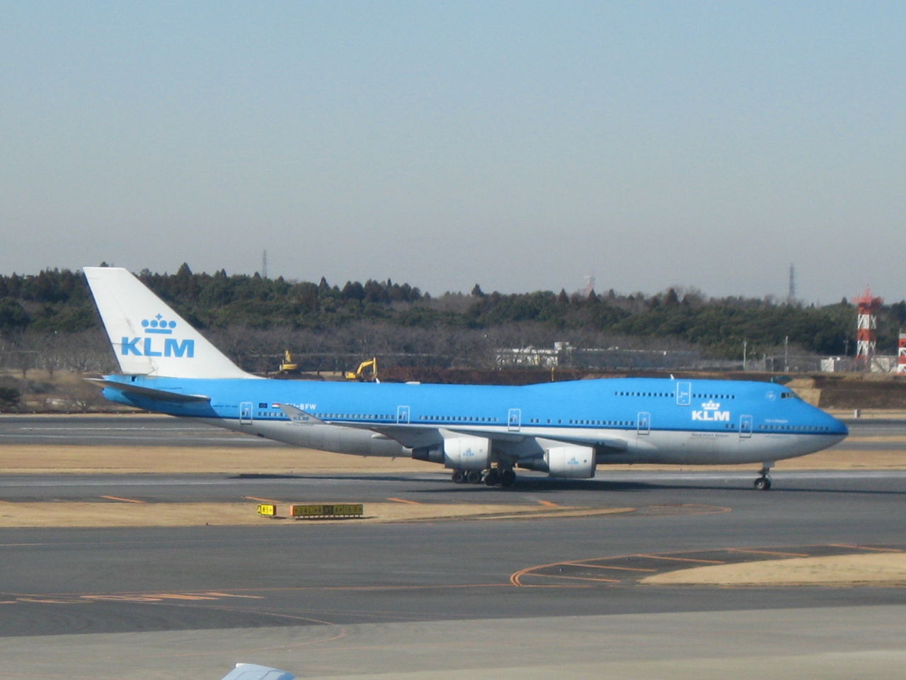 KLMオランダ航空のボーイングB747-400が日本路線から撤退 : SKE48と