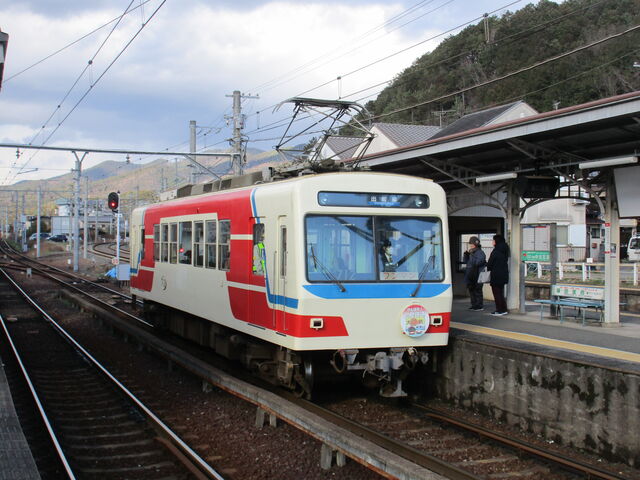 東日本大震災から9年～叡山電鉄で活躍する三陸鉄道塗装のデオ710形