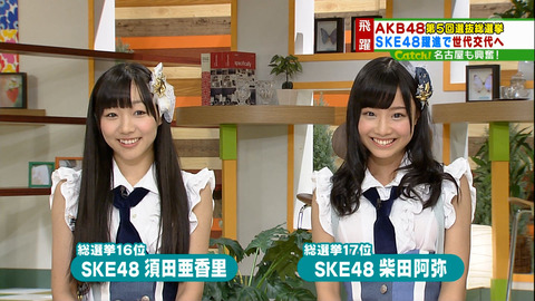 須田亜香里柴田阿弥