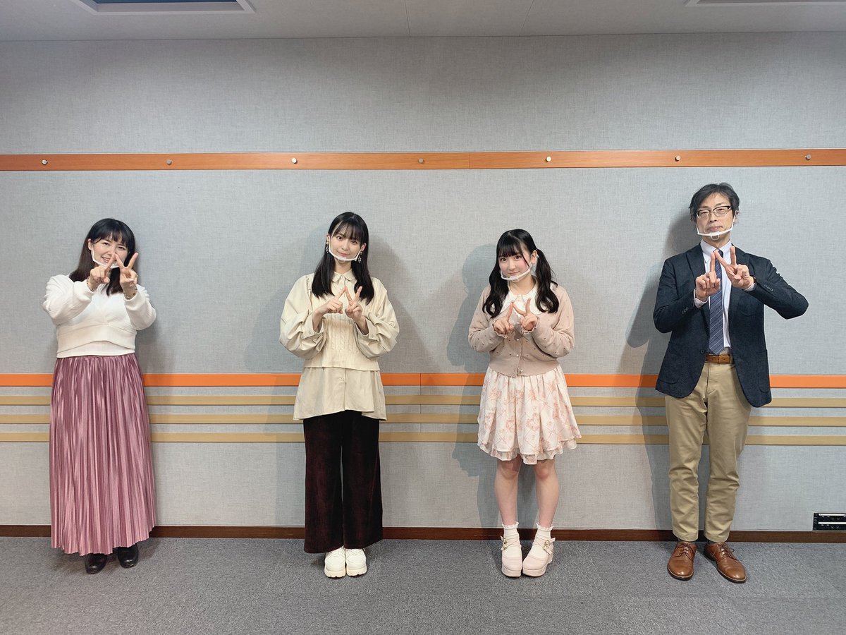 ノイミー] 冨田菜々風・櫻井もも、12月17日 ラジオNIKKEI「ラジオiNEWS
