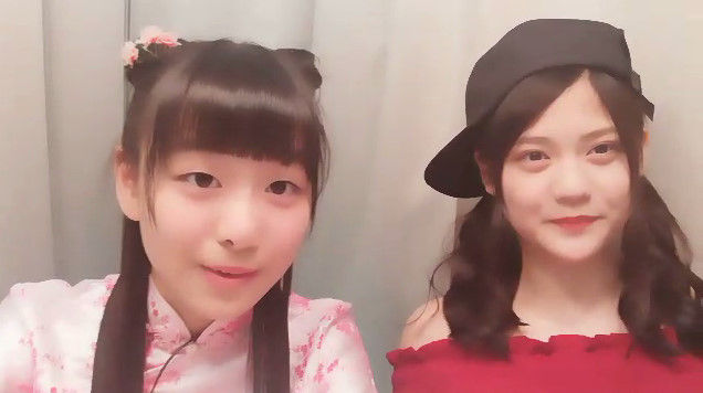 SHOWROOM] 笙古＆瞳のSR『手遅れcautionの「濃藍の君の目が突き刺さる