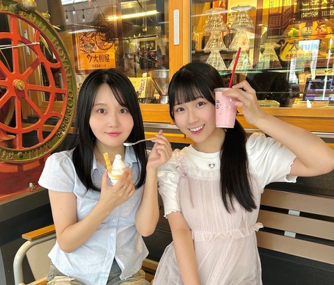 ≒JOY] 天野香乃愛×藤沢莉子『ニアジョイどらい部 第21回』ポスト
