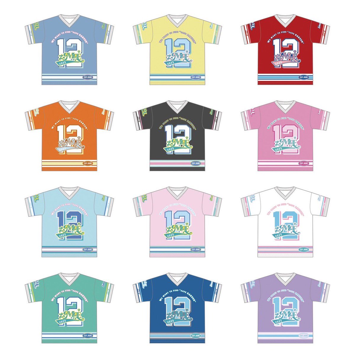 ≠ME ノイミー メンバーカラーユニフォームTシャツ BIGサイズ 川中子