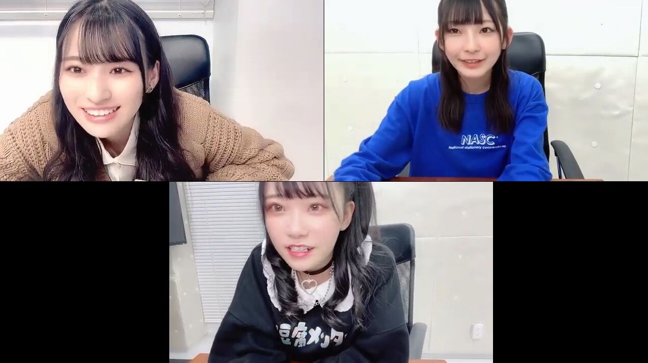 動画]2021.11.13 SHOWROOM ≠ME 『冨田菜々風』『永田詩央里』『本田珠