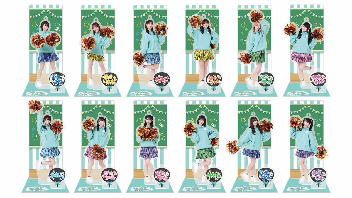 イコラブ ノイミー ニアジョイ アクスタ うちわ アクリルスタンドキーホルダー（「イコノイジョイ 2022」衣装）発売