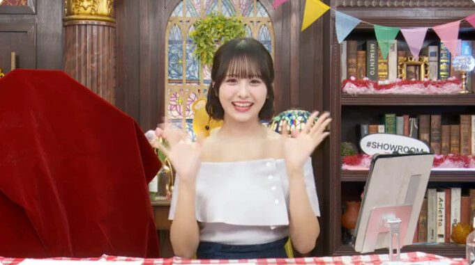 動画]2024.04.04 尾木波菜1st写真集「おぎはな」発売記念SHOWROOM特別