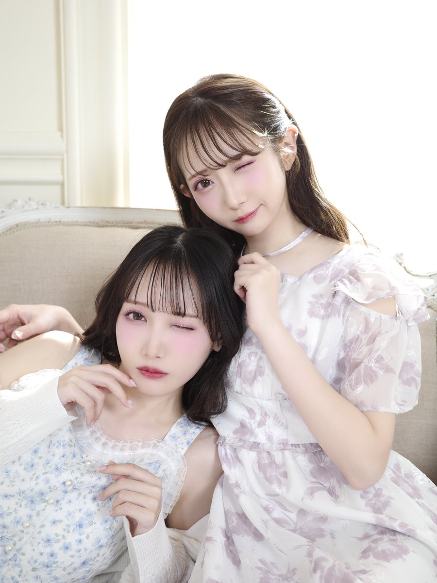 ノイミー] 鈴木瞳美、谷崎早耶×evelyn『 2024 Spring Collection 』の
