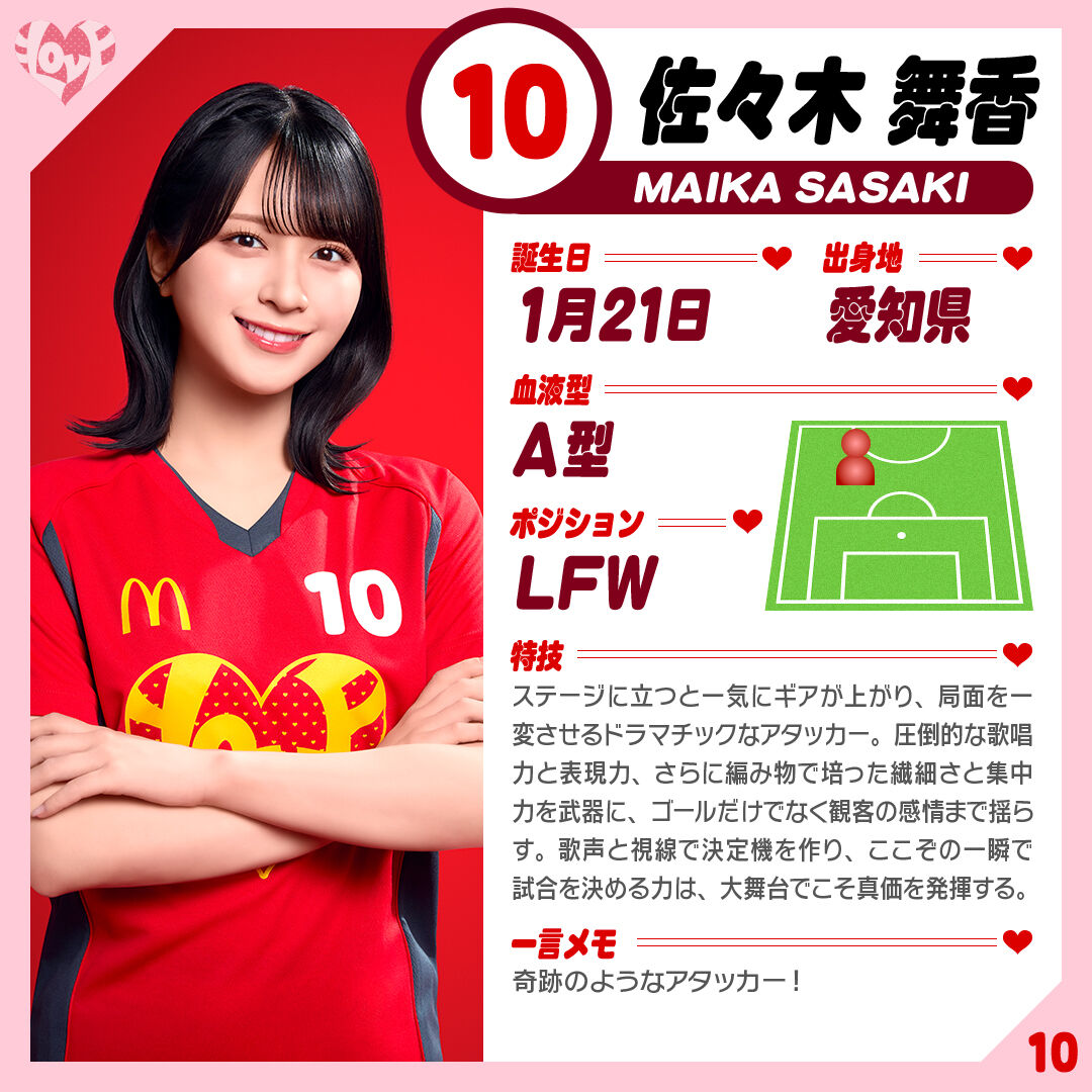 LOVE マクドナルド コラボカード 10枚セット イコラブ マック 未開封