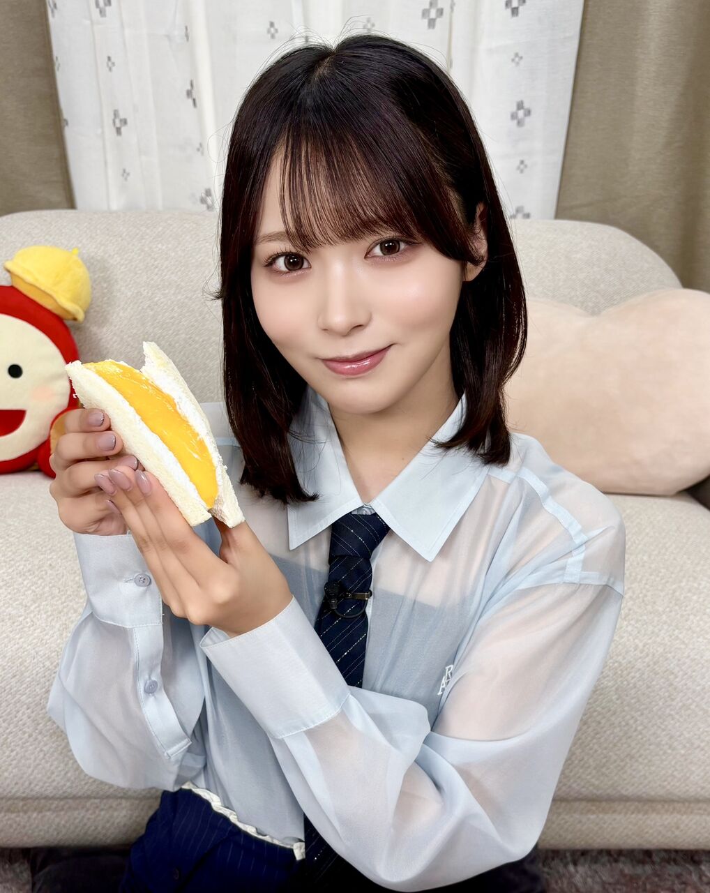 ニアジョイ] 『めざましテレビ』イマドキ 江角怜音が限定マンゴー