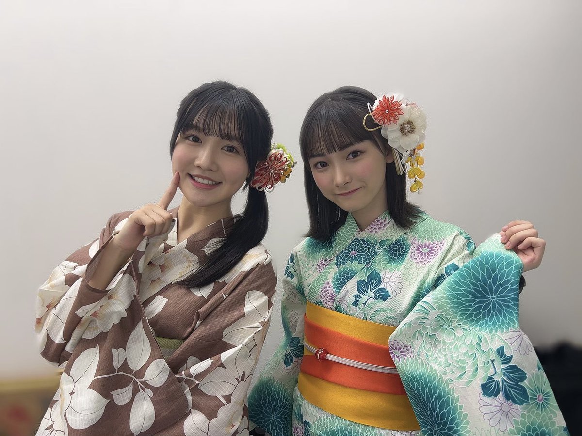 大信田美月 イコノイジョイ 2023 浴衣 直筆 チュウ（≒JOY