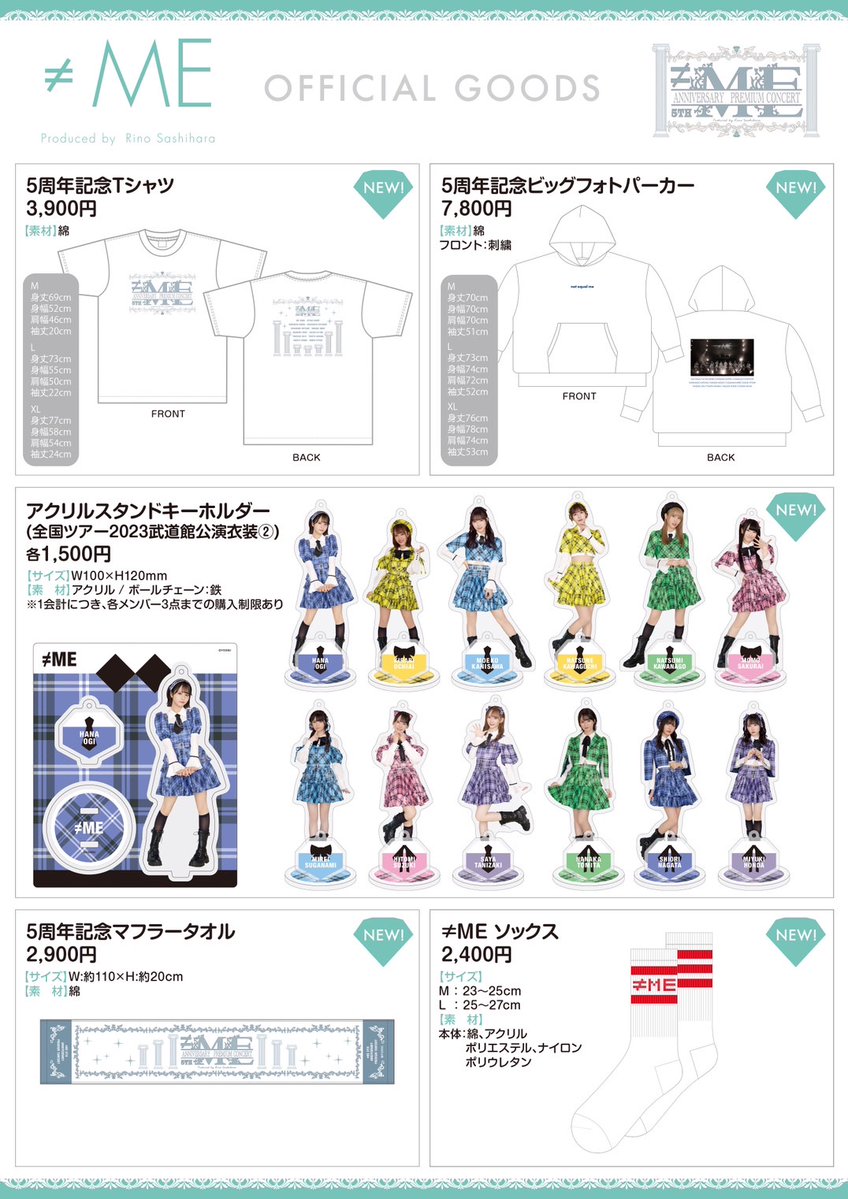 ノイミー] ≠ME 5周年コンサート「≠ME 5th ANNIVERSARY PREMIUM