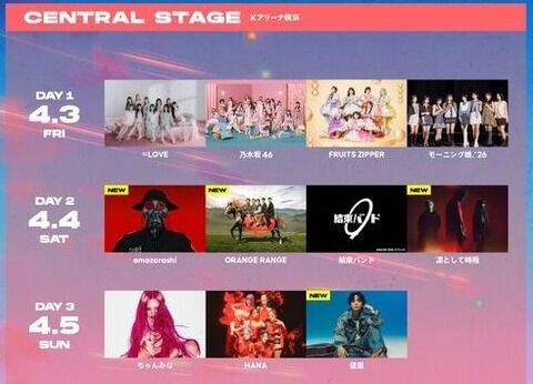 イコラブ] ＝LOVE出演『CENTRAL2026』YouTubeでの当日独占生配信が決定