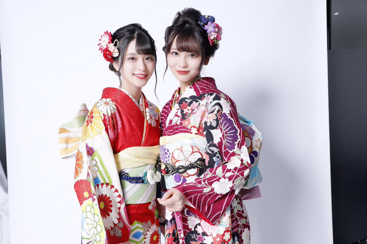 イコラブ] 佐々木舞香「成人の日だ㊗️ 〜綺麗に撮っていただいた振袖