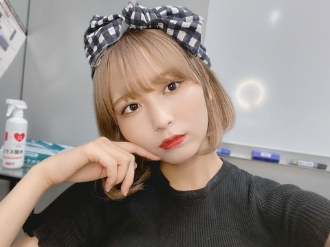 イコラブ] 大場花菜「Mステに備えてヘアもいいかんじ